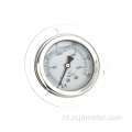Hot selling siliconen gevulde roestvrijstalen manometer stainless